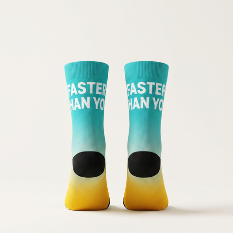 Faster Than You - Running - Sport Sock - 3 Pack