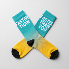 Faster Than You - Running - Sport Sock - 3 Pack