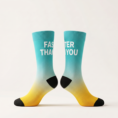 Faster Than You - Running - Sport Sock - 3 Pack