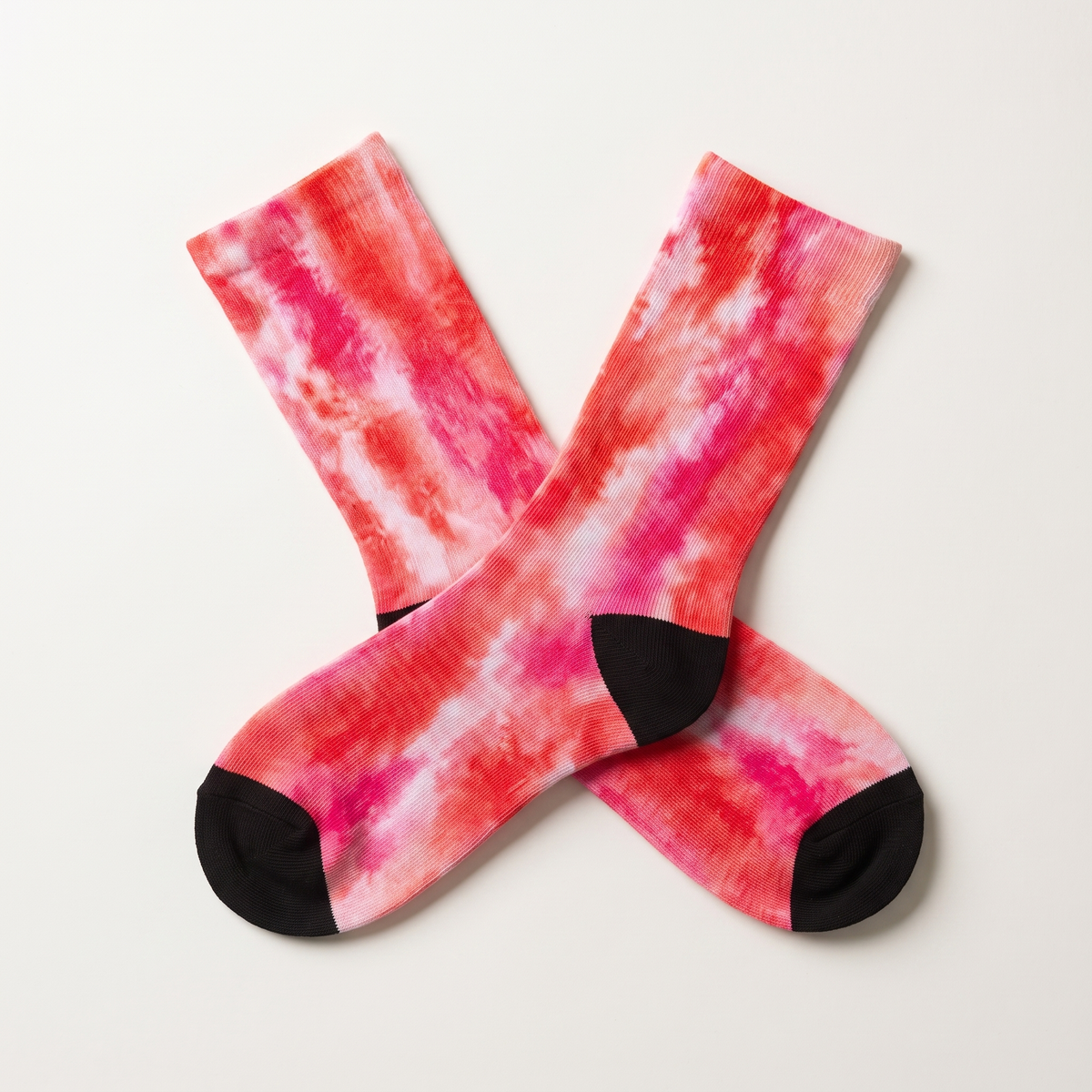Hiking Tie Dye Sport Sock - 3 Pack