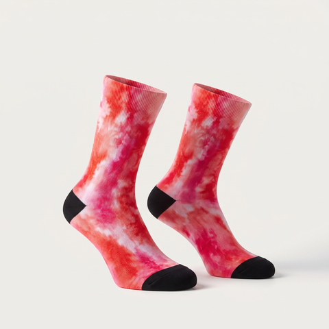 Hiking Tie Dye Sport Sock - 3 Pack